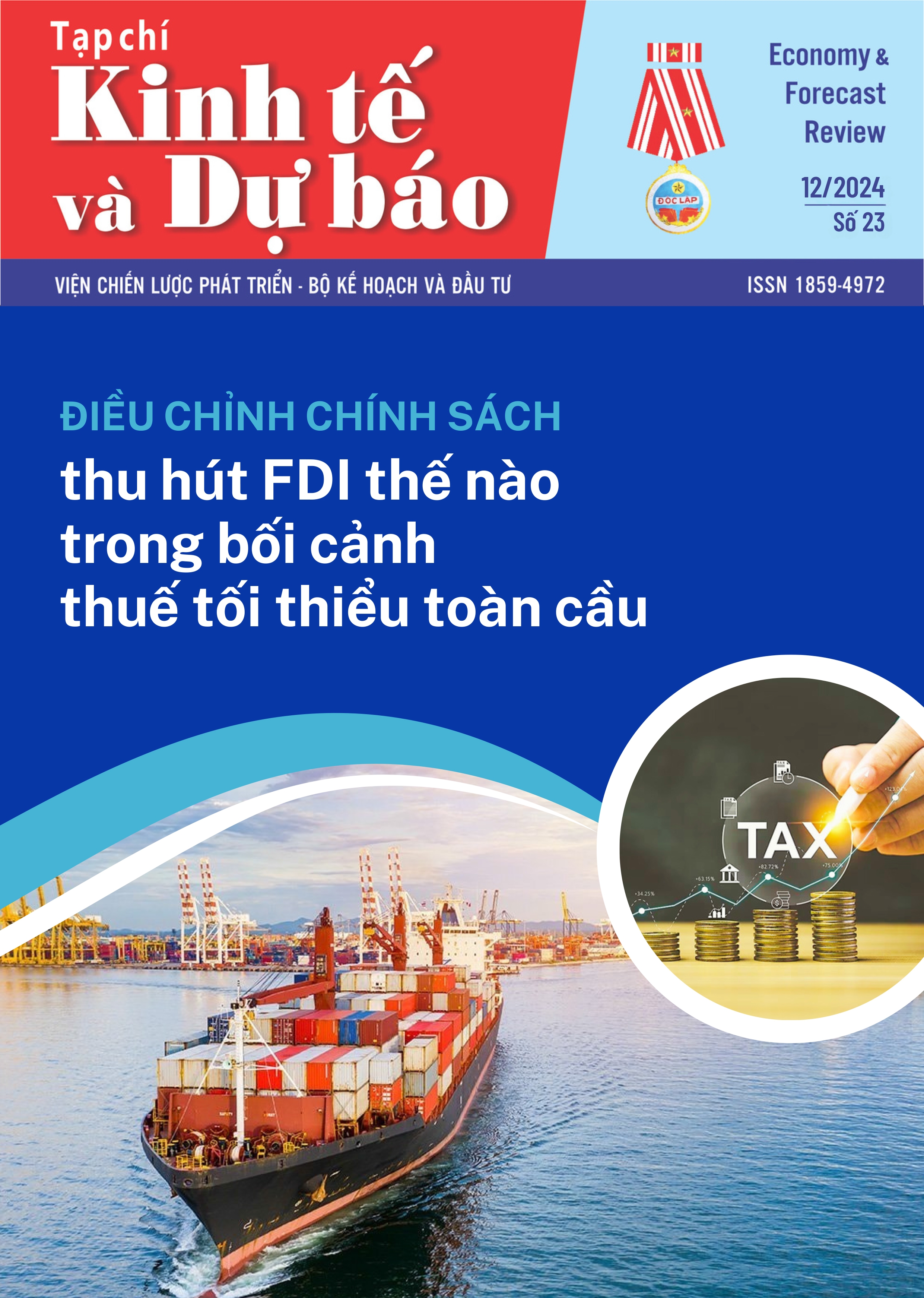 Giới thiệu Tạp chí Kinh tế và Dự báo số 23 (891)