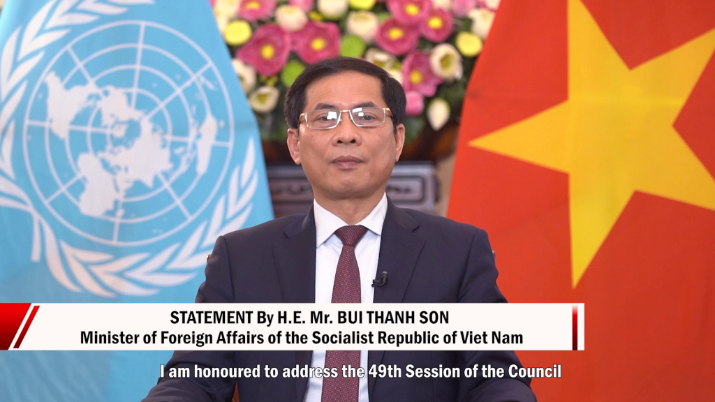 Việt Nam quan tâm đến việc bảo đảm quyền con người một cách toàn diện