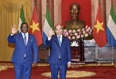 Việt Nam - Sierra Leone ký kết 3 văn kiện hợp tác song phương