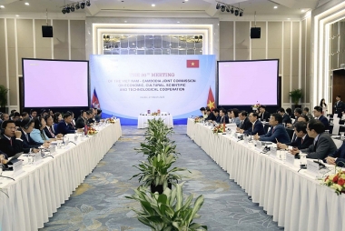 Việt Nam là đối tác thương mại lớn thứ ba của Campuchia trong ASEAN