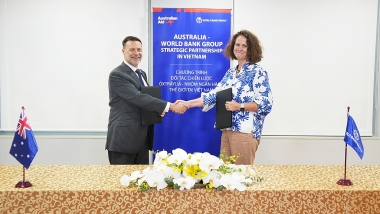 Australia và Ngân hàng Thế giới hợp tác hỗ trợ Việt Nam phát triển bền vững
