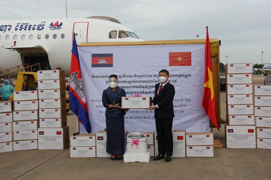 Campuchia hỗ trợ chính quyền và nhân dân TP. Hồ Chí Minh ứng phó dịch Covid-19