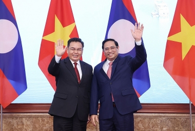 Kim ngạch thương mại Việt Nam-Lào 10 tháng đầu năm tăng hơn 30,1% so với cùng kỳ