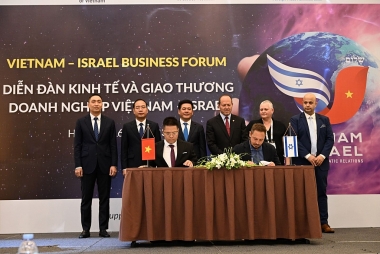 Israel là thị trường xuất khẩu đứng thứ 3 của Việt Nam tại khu vực Tây Á